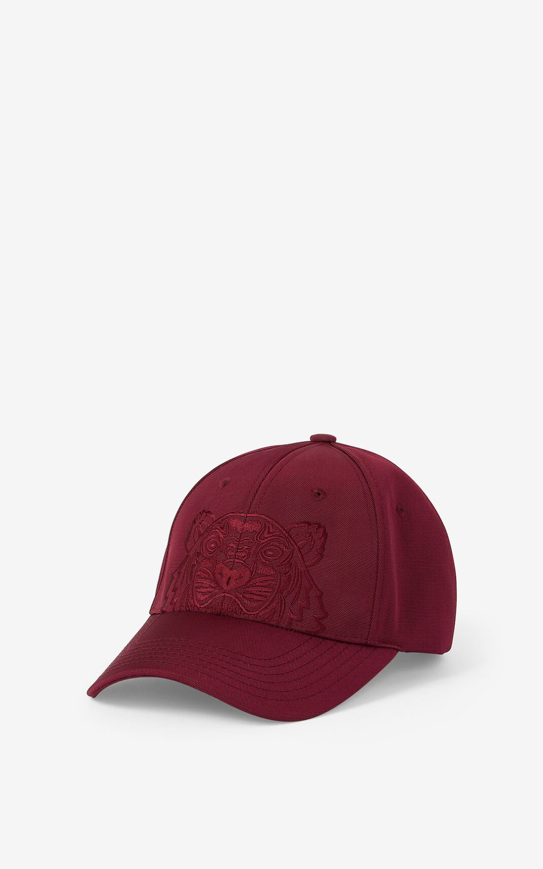 Casquette Kenzo Femme Toile Kampus Tiger Bordeaux VQHGX-0437